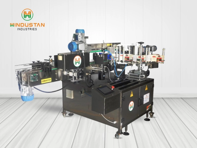 Square Bottle Labeling Machine