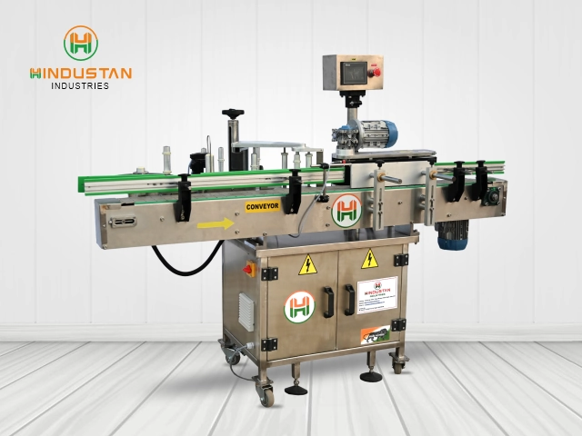Oil Can Labeling Machine